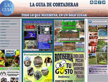 Tablet Screenshot of laguiadecomercios.com.ar